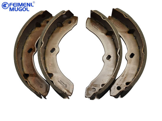 Goede prijs 8-97035085 Isuzu Truck Brake Parts NKR55 4JB1 100P 600P Front Brake Shoe 8970350851 online