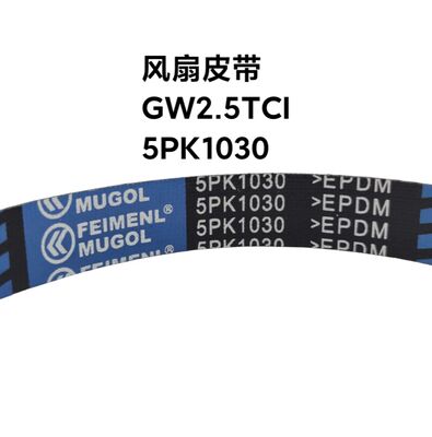 Goede prijs Originele vervangingsriem 1307012-E09 voor Great Wall 2.5TCI, geproduceerd volgens de originele fabrieksspecificaties. online