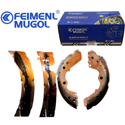 kwaliteit Heavy-Duty 8-94340026 OEM-achterremschoen voor Isuzu TFR-pickup- en lichte vrachtwagenmodellen, gebouwd om hoge belastingen en continue rijomstandigheden te weerstaan. fabriek